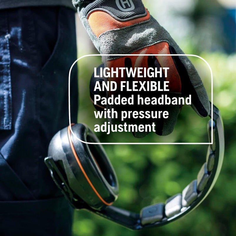 Husqvarna 531300089 Professional Headband Hearing Protectors with Adjustable Pressure - Image 2